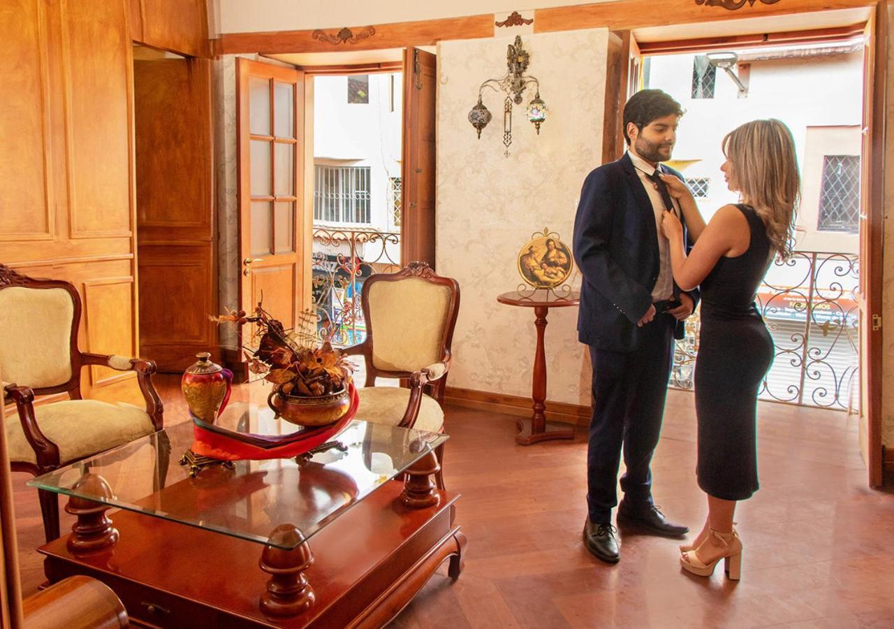 Hotel Boutique Casa Ruth En Cuenca Exteriör bild