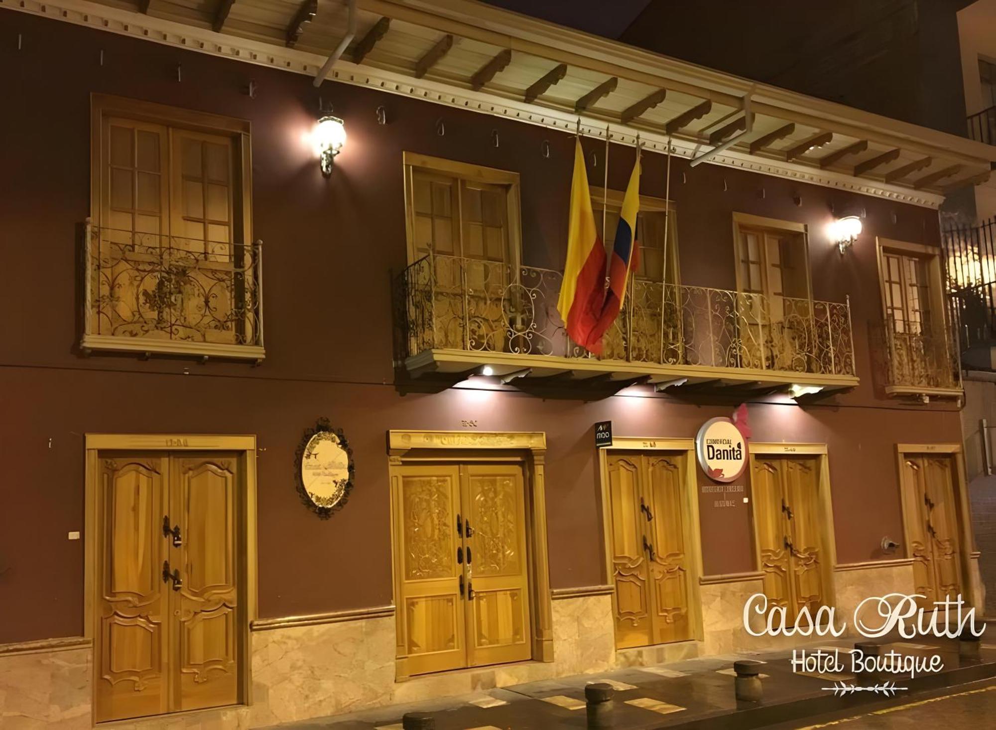 Hotel Boutique Casa Ruth En Cuenca Exteriör bild